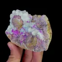 Natural Blue Aragonite and Red Aragonite, Mineral Specimen:Guizhou,China (95*65*35MM) - image 2