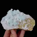 Natural Blue Aragonite comes from Wenshan,Yunnan 105*65*35MM - image 1