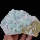 Natural Blue Aragonite comes from Wenshan,Yunnan 105*65*35MM - image 3