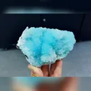 Natural Blue Aragonite comes from Wenshan,Yunnan 110*50*80MM - image 1