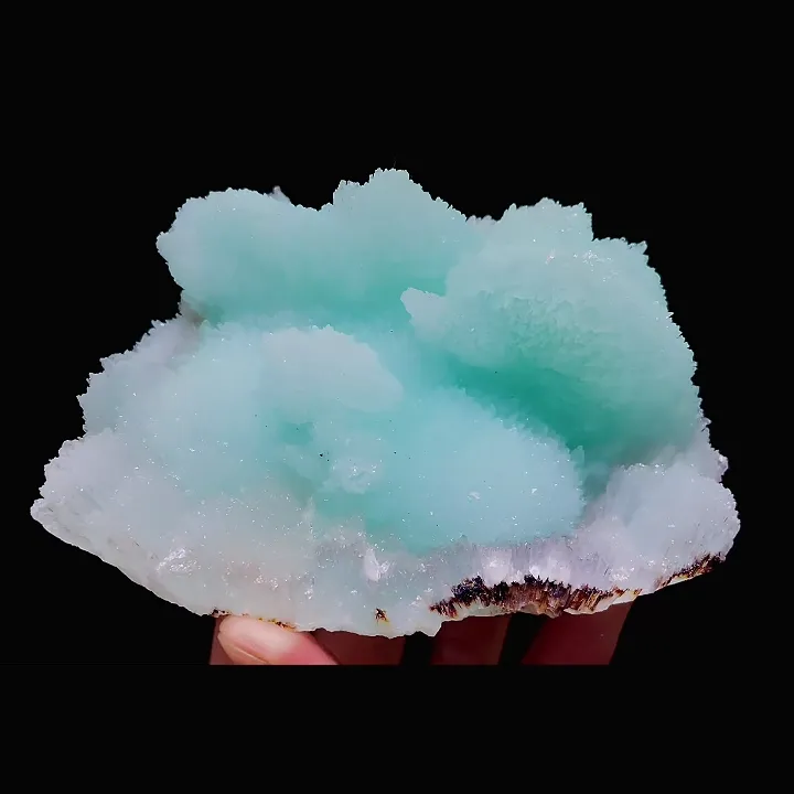Natural Blue Aragonite comes from Wenshan,Yunnan 120*80*70MM - image 4