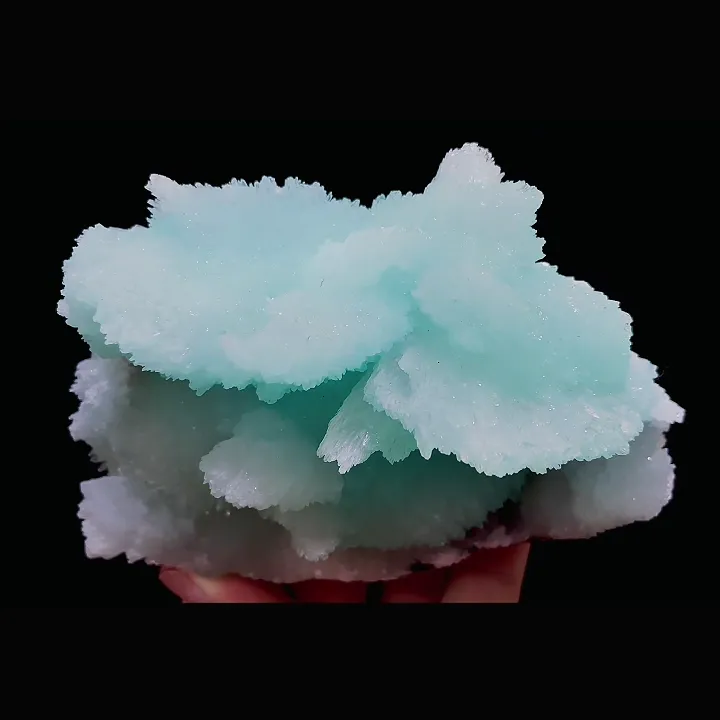 Natural Blue Aragonite comes from Wenshan,Yunnan 120*80*70MM - image 3