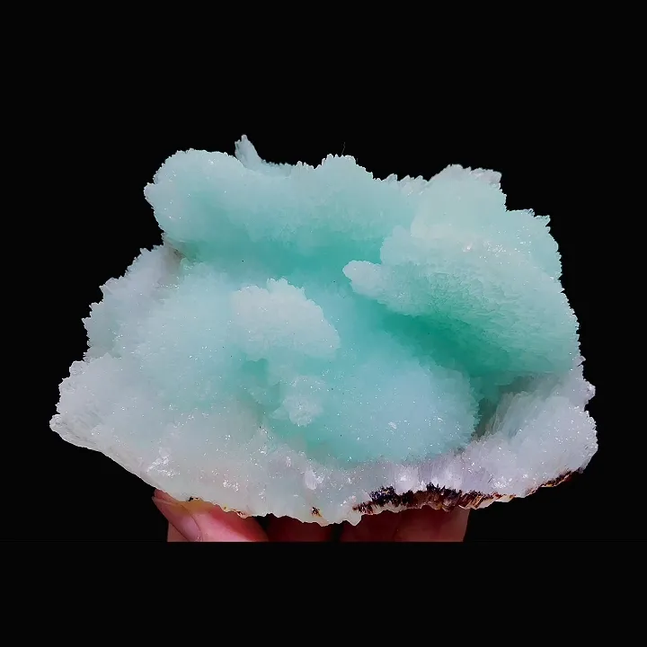 Natural Blue Aragonite comes from Wenshan,Yunnan 120*80*70MM - image 5