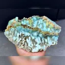 Natural Blue Aragonite comes from Wenshan,Yunnan 170*100*45MM - image 1