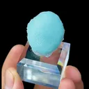 Natural Blue Aragonite comes from Wenshan,Yunnan 25*20*20MM - image 4