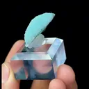 Natural Blue Aragonite comes from Wenshan,Yunnan 25*20*20MM - image 5