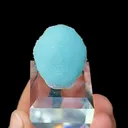 Natural Blue Aragonite comes from Wenshan,Yunnan 25*20*20MM - image 1