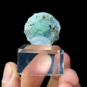 Natural Blue Aragonite comes from Wenshan,Yunnan 25*20*20MM - image 3
