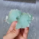 Natural Blue Aragonite comes from Wenshan,Yunnan 85*50*20MM - image 1
