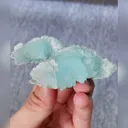Natural Blue Aragonite comes from Wenshan,Yunnan 85*50*20MM - image 3