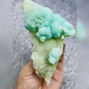 Natural Blue Aragonite comes from Wenshan,Yunnan 90*105*35MM - image 4
