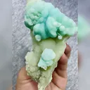 Natural Blue Aragonite comes from Wenshan,Yunnan 90*105*35MM - image 3