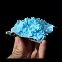 Natural Blue Aragonite comes from Wenshan,Yunnan 90*45*30MM - image 3