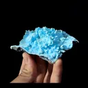 Natural Blue Aragonite comes from Wenshan,Yunnan 90*45*30MM - image 1