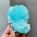 Natural Blue Aragonite comes from Wenshan,Yunnan 95*40*67MM - image 3
