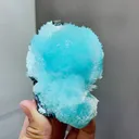 Natural Blue Aragonite comes from Wenshan,Yunnan 95*40*67MM - image 5