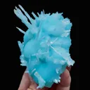 Natural Blue Aragonite, Mineral Specimen: Wenshan,Yunnan (75*75*55mm) - image 5