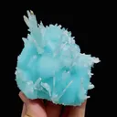 Natural Blue Aragonite, Mineral Specimen: Wenshan,Yunnan (75*75*55mm) - image 6