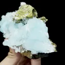 Natural Blue Aragonite Mineral Specimen,High Quality Specimen,WENSHAN,YUNNAN,CHINA(135*60*30mm) - image 3