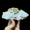 Natural Blue Aragonite Mineral Specimen,High Quality Specimen,WENSHAN,YUNNAN,CHINA(135*60*30mm) - image 4