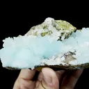Natural Blue Aragonite Mineral Specimen,High Quality Specimen,WENSHAN,YUNNAN,CHINA(135*60*30mm) - image 2