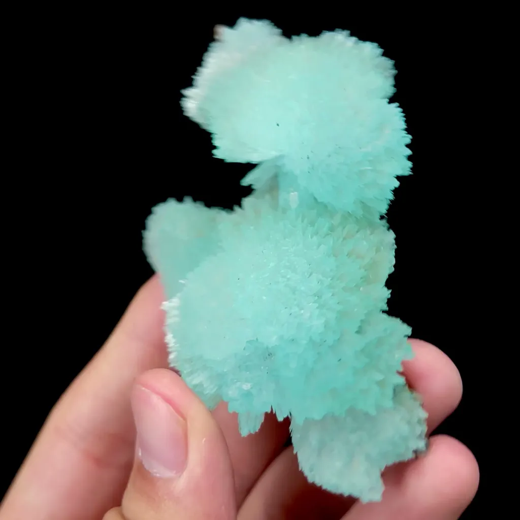 Natural Blue Aragonite Mineral Specimen,High Quality Specimen,WENSHAN,YUNNAN,CHINA(85*50*20mm) - image 3