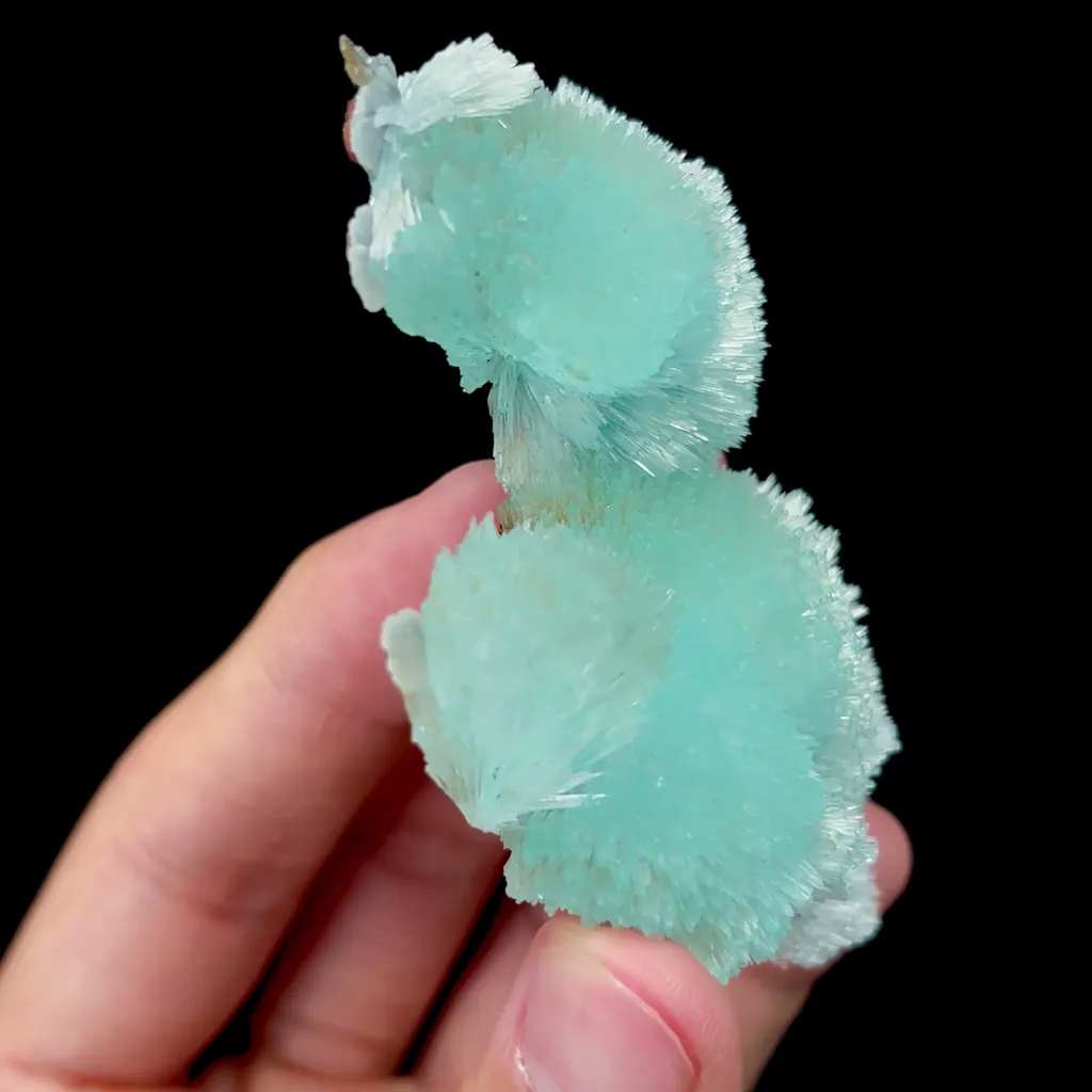 Natural Blue Aragonite Mineral Specimen,High Quality Specimen,WENSHAN,YUNNAN,CHINA(85*50*20mm) - image 2