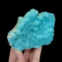 Natural Blue Aragonite, Mineral Specimen:Wenshan,Yunnan (100*75*35MM) - image 3