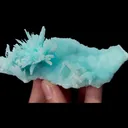 Natural Blue Aragonite, Mineral Specimen:Wenshan,Yunnan (105*40*40MM) - image 5