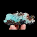 Natural Blue Aragonite, Mineral Specimen:Wenshan,Yunnan (110*35*35MM) - image 1