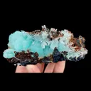 Natural Blue Aragonite, Mineral Specimen:Wenshan,Yunnan (110*35*35MM) - image 5