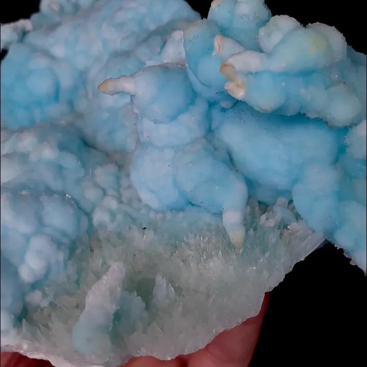 Natural Blue Aragonite, Mineral Specimen:Wenshan,Yunnan (130*95*55MM) - image 3