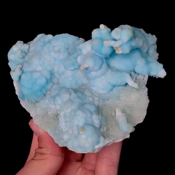 Natural Blue Aragonite, Mineral Specimen:Wenshan,Yunnan (130*95*55MM) - image 5