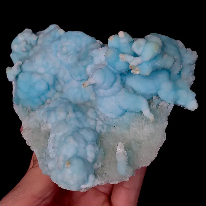 Natural Blue Aragonite, Mineral Specimen:Wenshan,Yunnan (130*95*55MM) - image 4