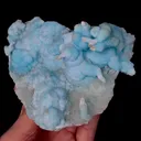 Natural Blue Aragonite, Mineral Specimen:Wenshan,Yunnan (130*95*55MM) - image 4