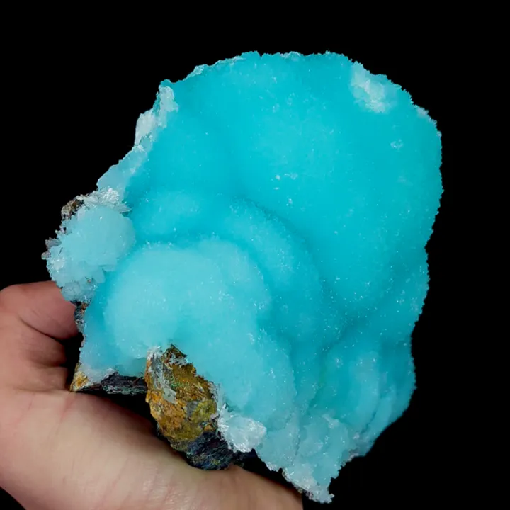 Natural Blue Aragonite, Mineral Specimen:Wenshan,Yunnan (155*115*70MM) - image 2