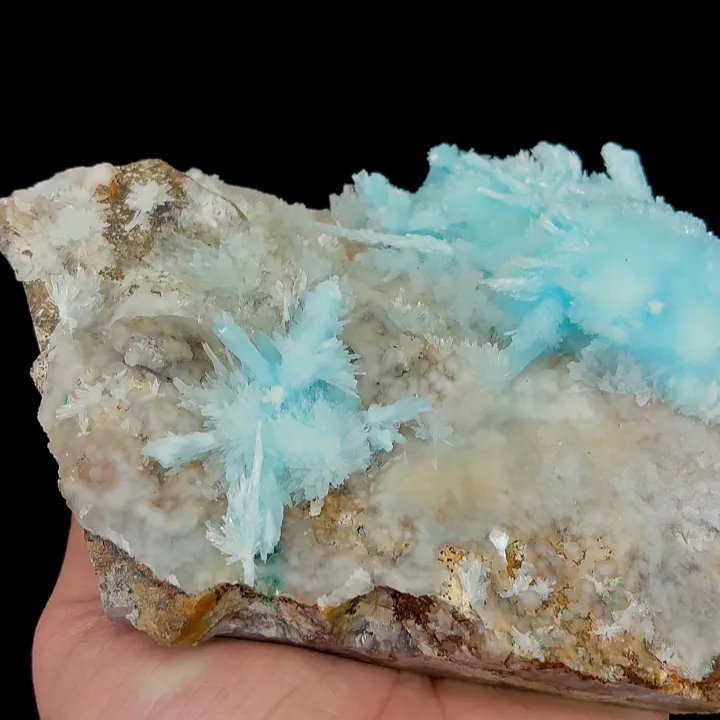 Natural Blue Aragonite, Mineral Specimen:Wenshan,Yunnan (160*110*35MM) - image 2