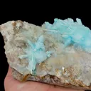 Natural Blue Aragonite, Mineral Specimen:Wenshan,Yunnan (160*110*35MM) - image 2