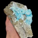 Natural Blue Aragonite, Mineral Specimen:Wenshan,Yunnan (160*90*45MM) - image 2