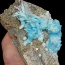 Natural Blue Aragonite, Mineral Specimen:Wenshan,Yunnan (160*90*45MM) - image 3