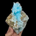 Natural Blue Aragonite, Mineral Specimen:Wenshan,Yunnan (165*125*30MM) - image 5