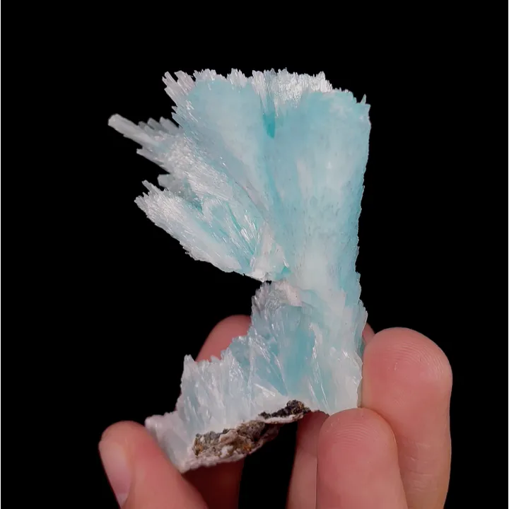 Natural Blue Aragonite, Mineral Specimen:Wenshan,Yunnan (45*70*25MM) - image 4