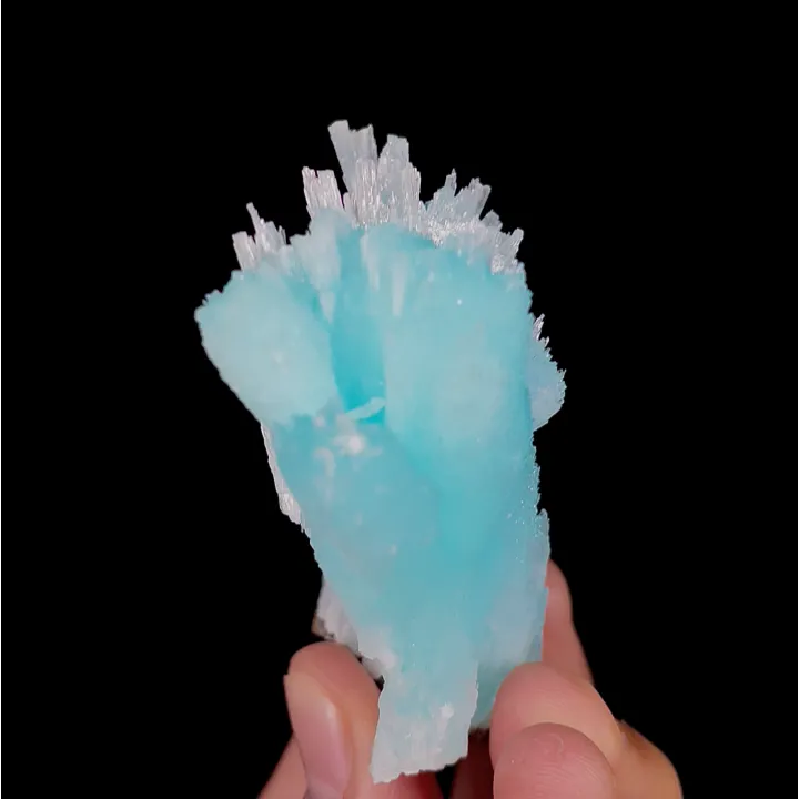 Natural Blue Aragonite, Mineral Specimen:Wenshan,Yunnan (45*70*25MM) - image 5