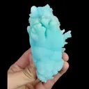 Natural Blue Aragonite, Mineral Specimen:Wenshan,Yunnan (55*105*40MM) - image 6