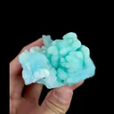 Natural Blue Aragonite, Mineral Specimen:Wenshan,Yunnan (55*105*40MM) - image 4