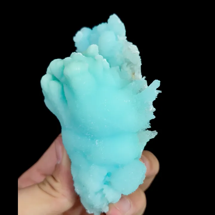 Natural Blue Aragonite, Mineral Specimen:Wenshan,Yunnan (55*105*40MM) - image 5