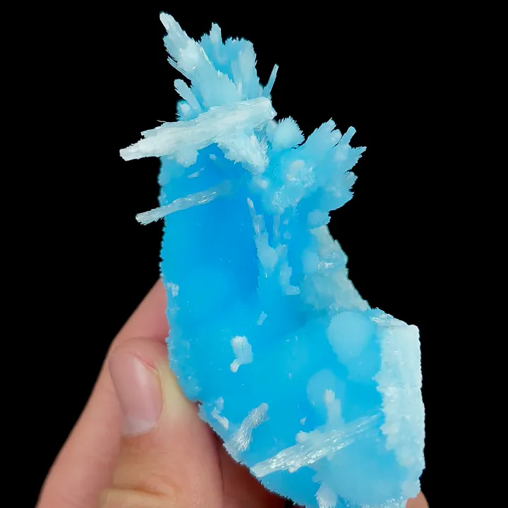 Natural Blue Aragonite, Mineral Specimen:Wenshan,Yunnan (80*35*40MM) - image 3
