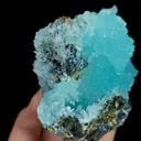 Natural Blue Aragonite, Mineral Specimen:Wenshan,Yunnan (85*65*45MM) - image 3