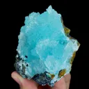 Natural Blue Aragonite, Mineral Specimen:Wenshan,Yunnan (85*65*45MM) - image 2