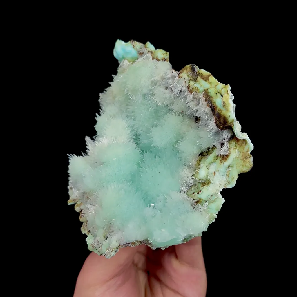 Natural Blue Aragonite, Mineral Specimen:Yunnan,China (100*105*35MM) - image 2